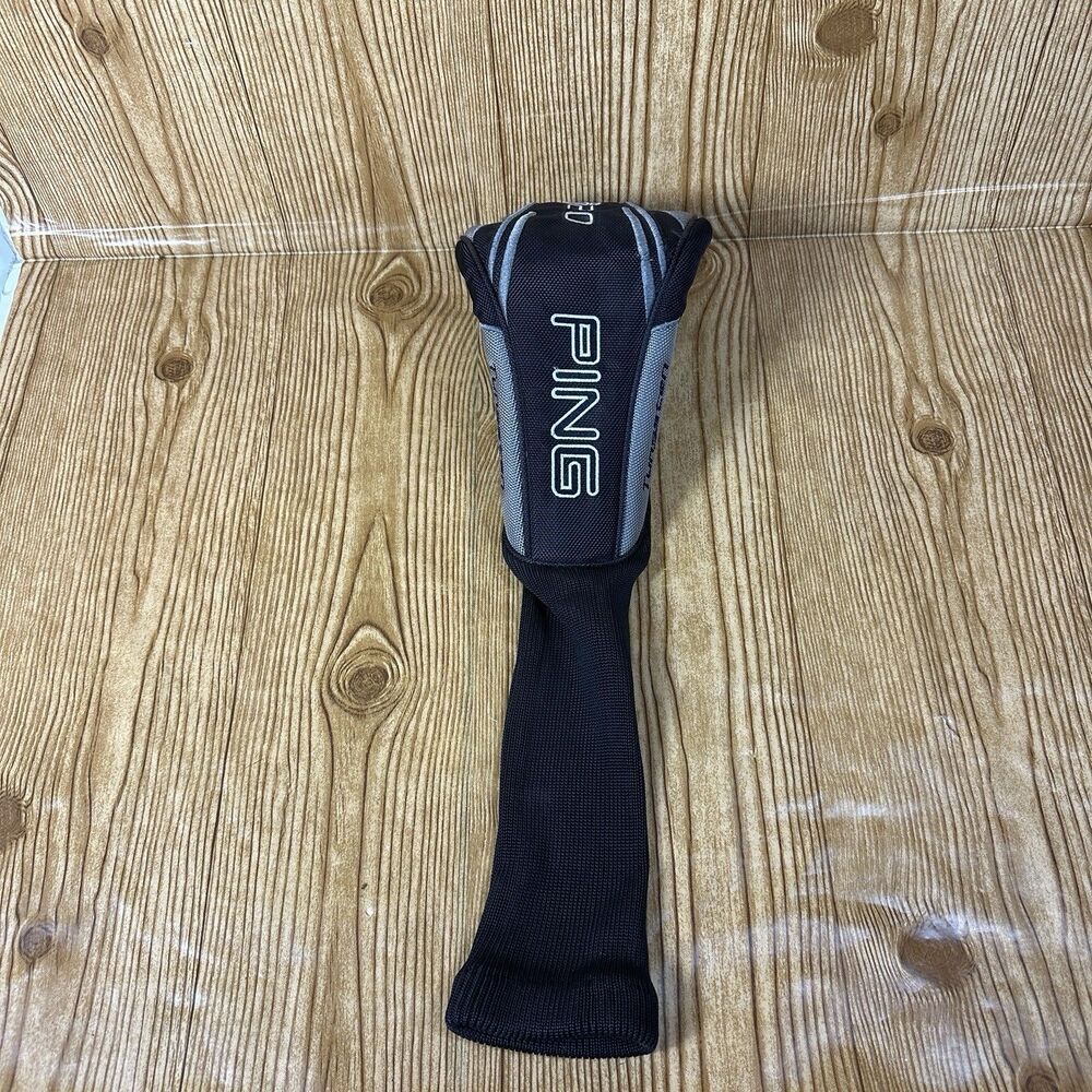 Ping i20 Tungsten Driver Golf Club Hear Cover Headcover Gold‎ Headcover